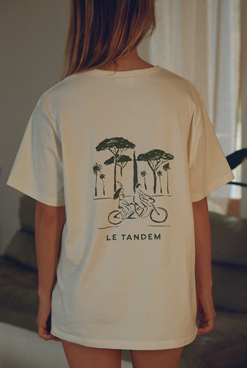 T-shirt Unisex Le tandem