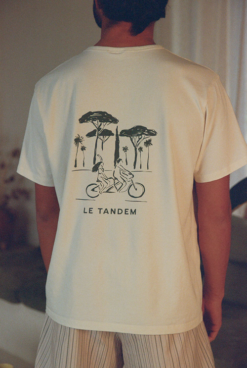 T-shirt Unisex Le tandem