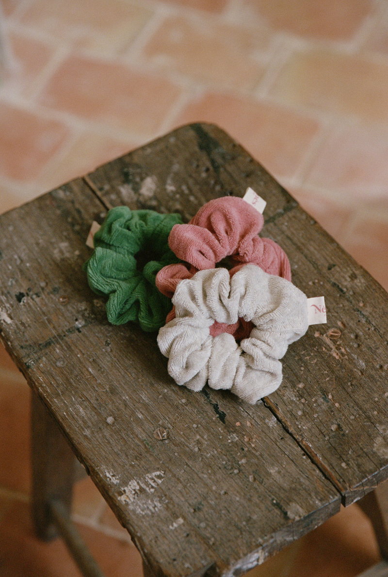 Scrunchie upcyclé