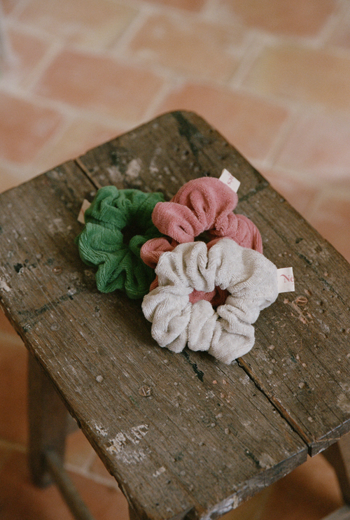 Scrunchie upcyclé