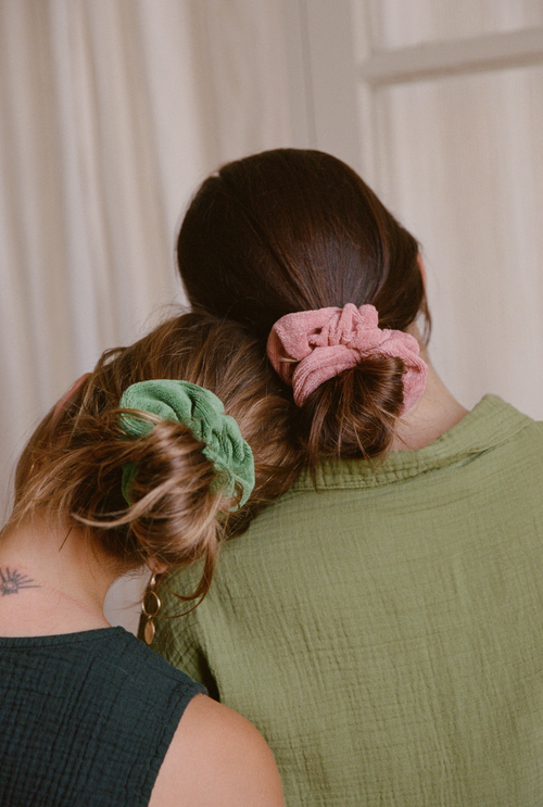 Scrunchie upcyclé