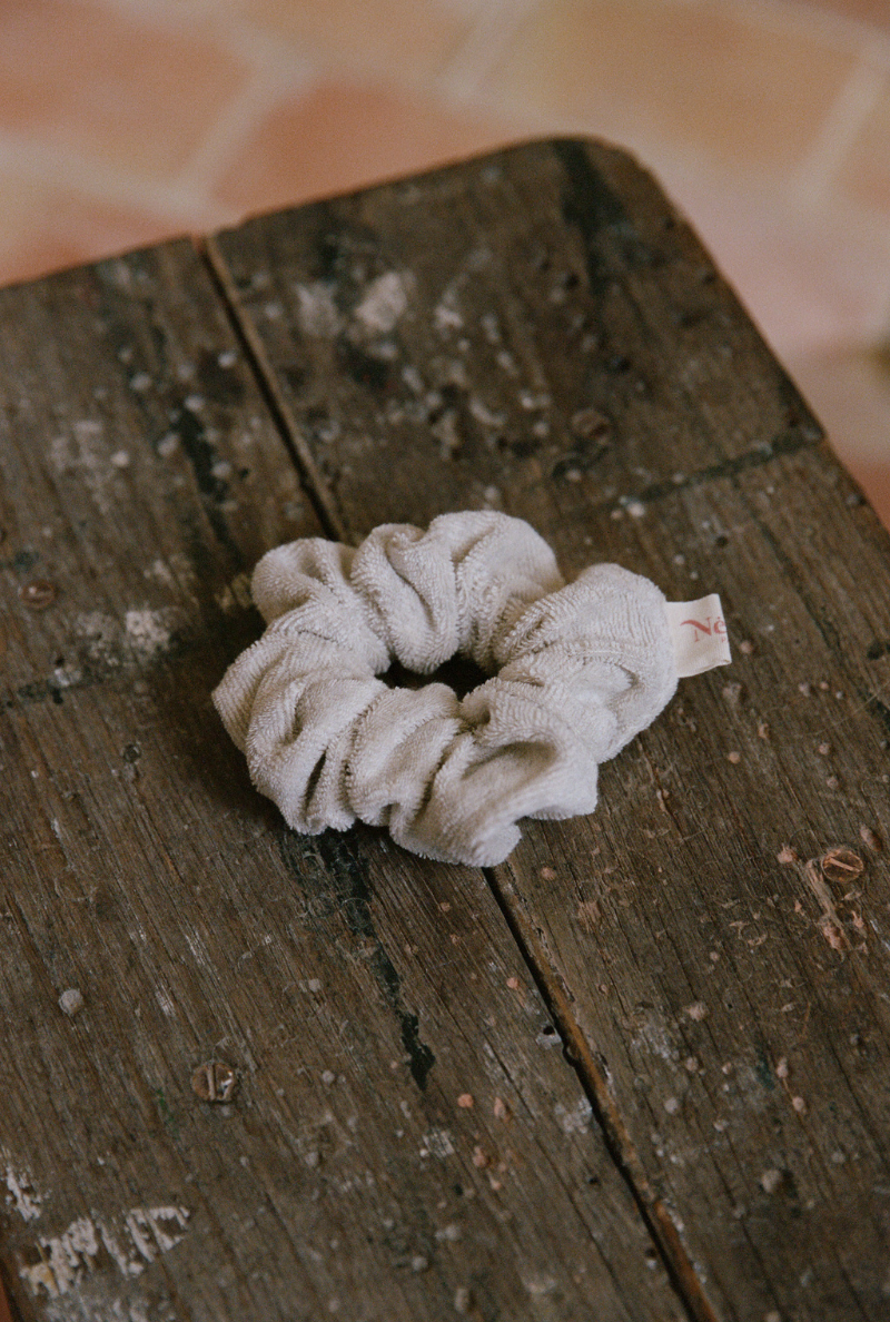 Scrunchie upcyclé