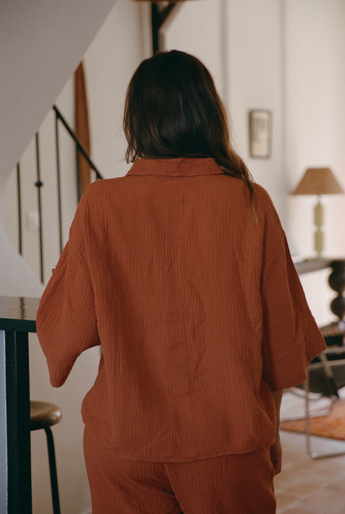 Chemise Mimosa - Terracotta
