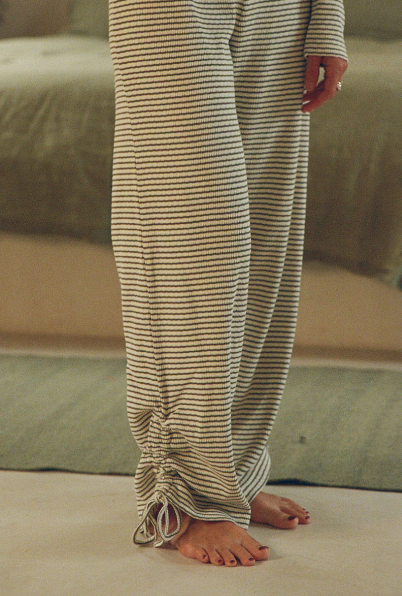 Pantalon Zaniah - Rayures vertes