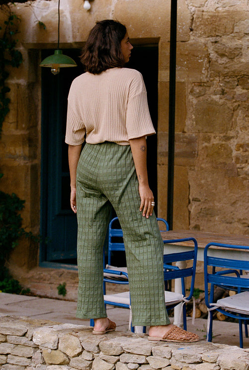 Manta Organic Cotton Pants - Khaki
