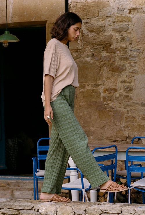Manta Organic Cotton Pants - Khaki