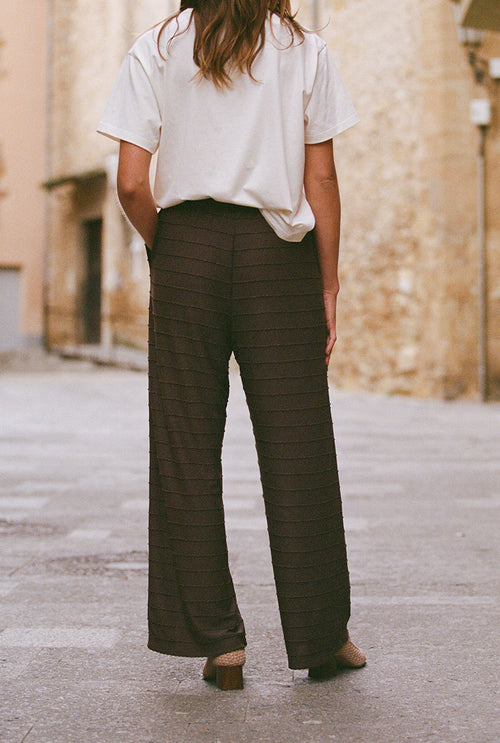 Mathilde loose pants - Brown