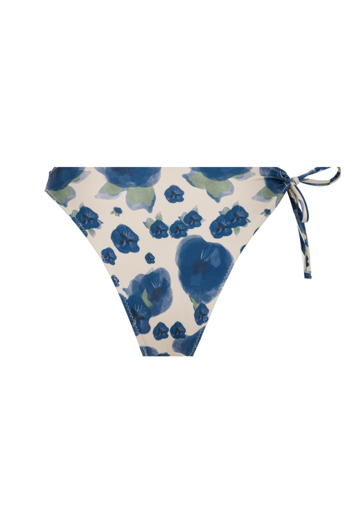 Rita bikini bottoms - Blue flowers