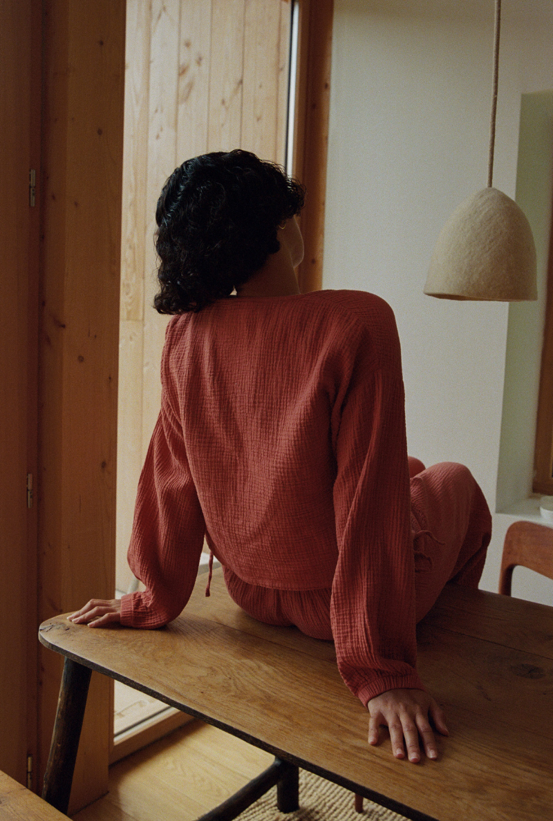 Ensemble Wanda - Vieux Rose