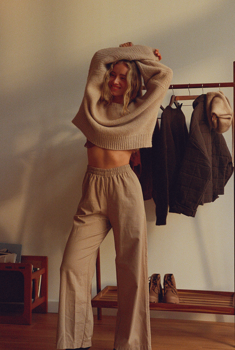 Pantalon Heidi - Taupe