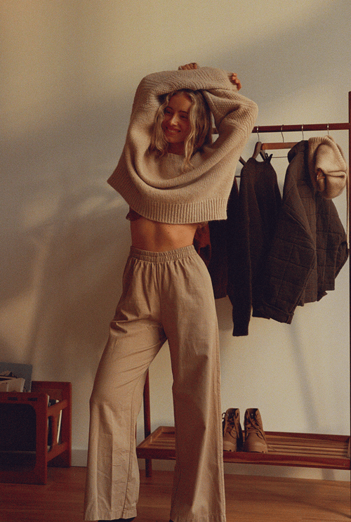 Pantalon Heidi - Taupe
