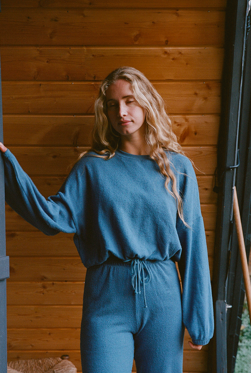 Pull Junko - Bleu