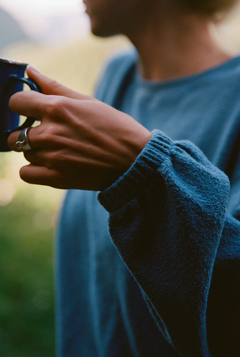 Pull Junko - Bleu
