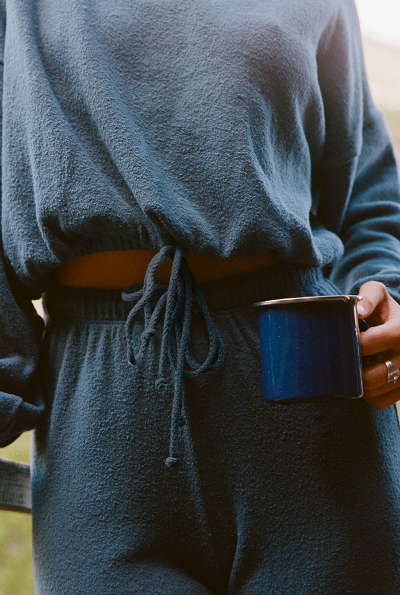 Pull Junko - Bleu