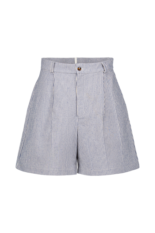Short long Alizée - Rayures bleues
