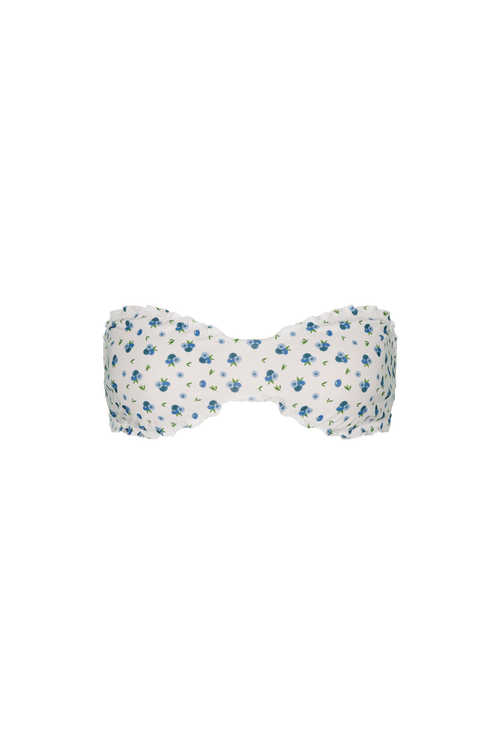 Berry Top - Blueberry Print