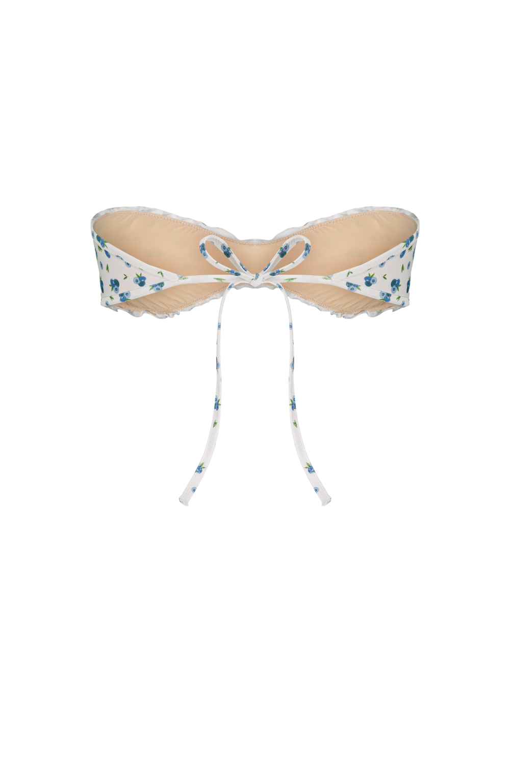 Berry Top - Blueberry Print