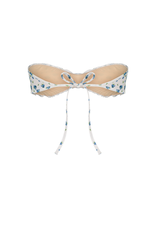 Berry Top - Blueberry Print