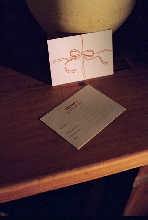 E-carte cadeau Nénés