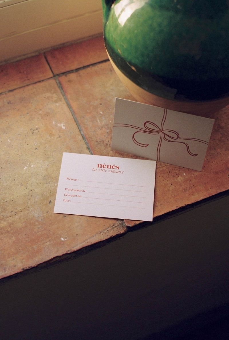 E-carte cadeau Nénés