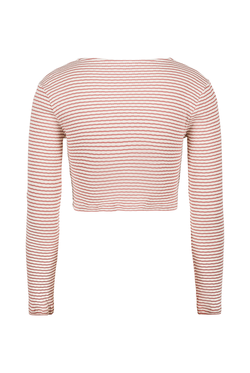 Zaniah Top - Pink Stripes