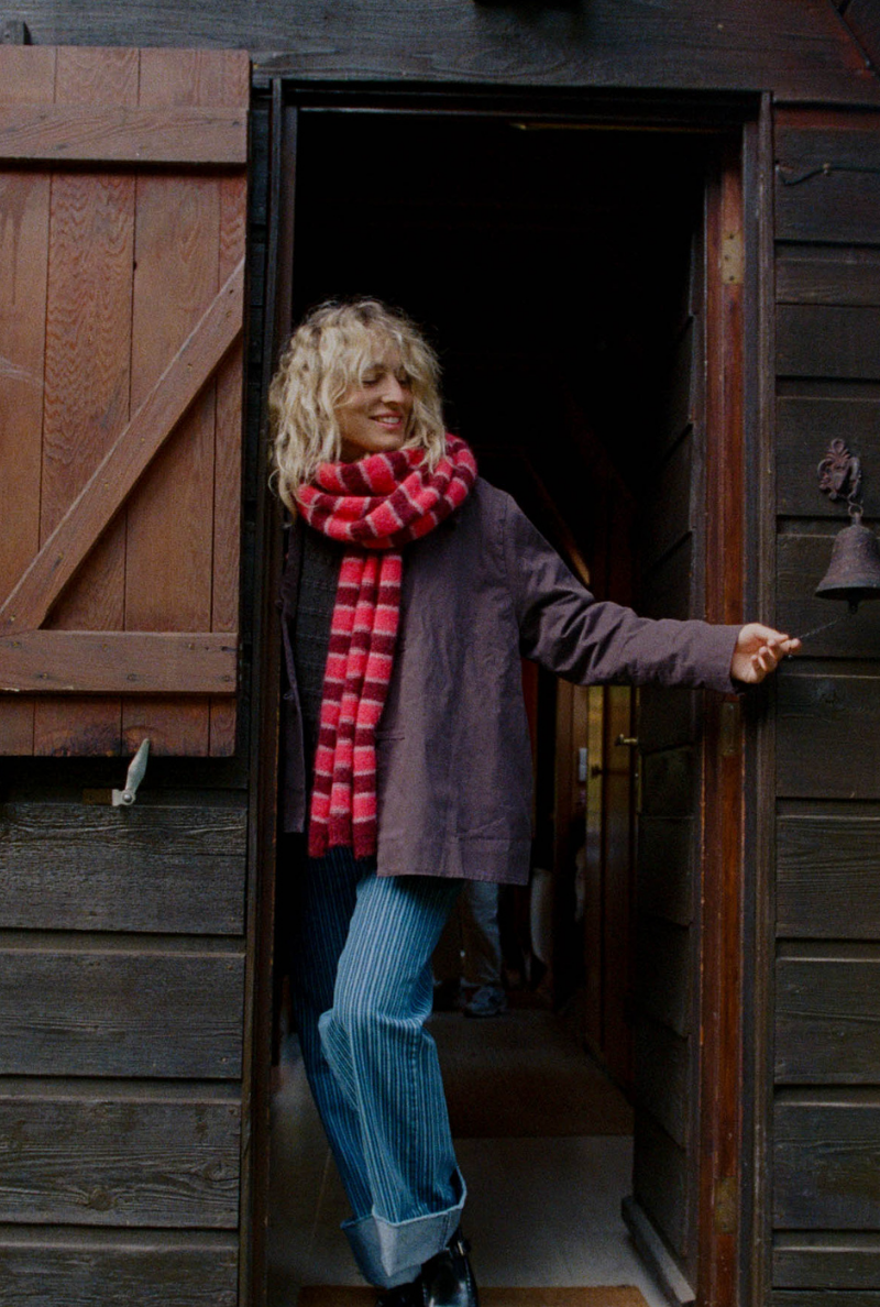 Clémence Scarf - Red Stripes