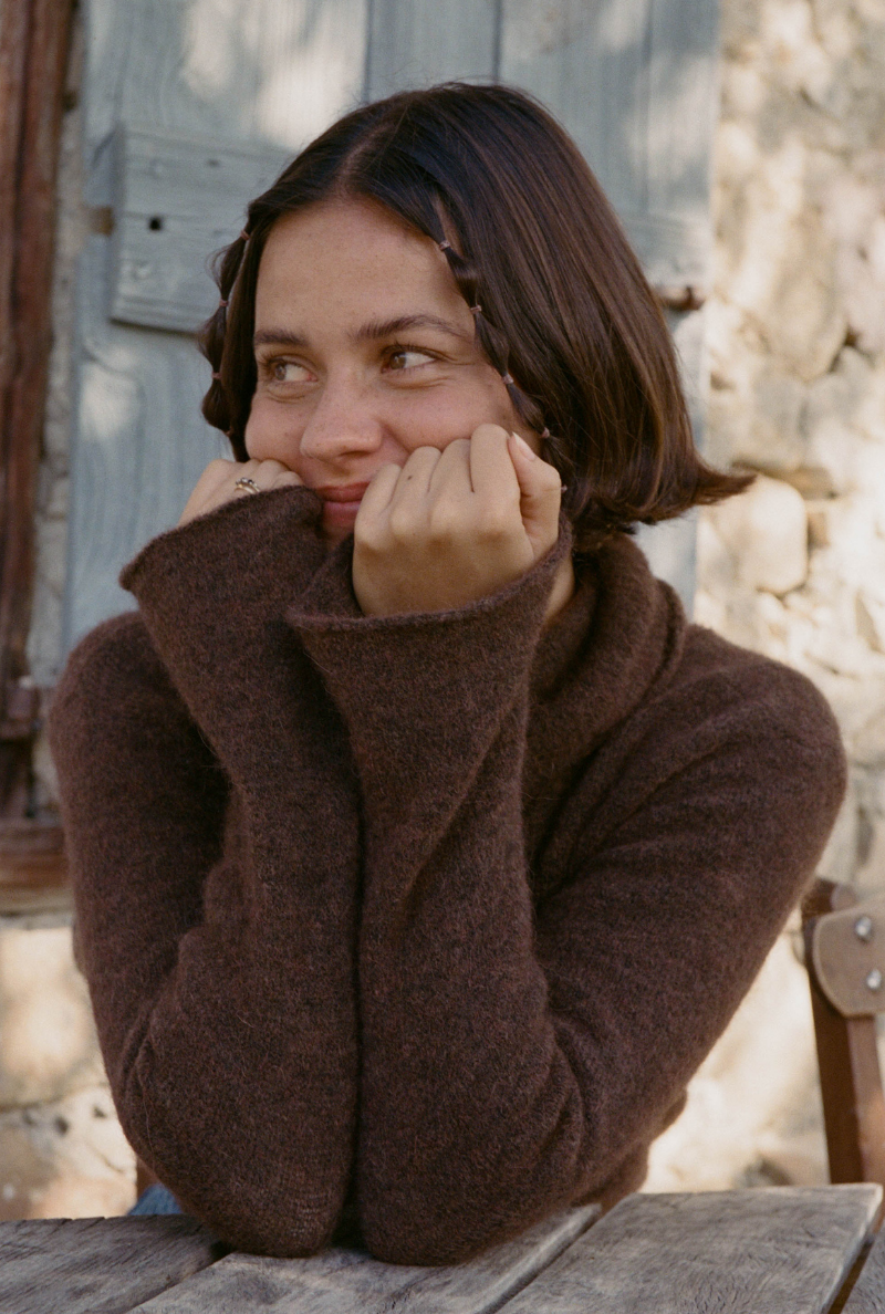 Pull Coralie - Marron