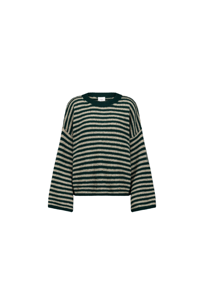 Pull Isa - Rayures Vertes
