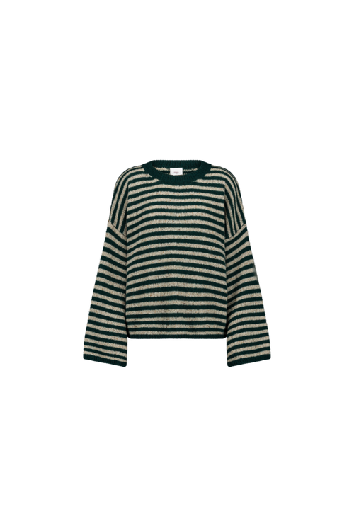 Pull Isa - Rayures Vertes