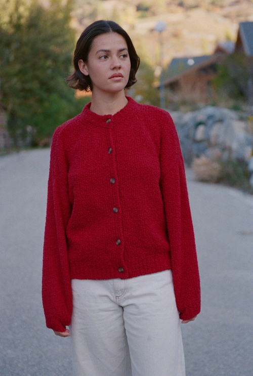 Gilet Suzane - Rouge