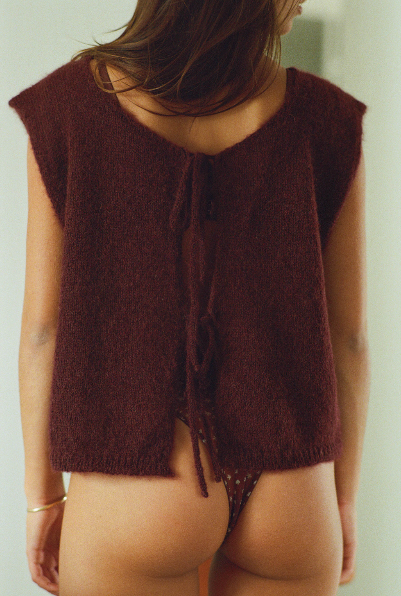 Pull Audrey - Bordeaux