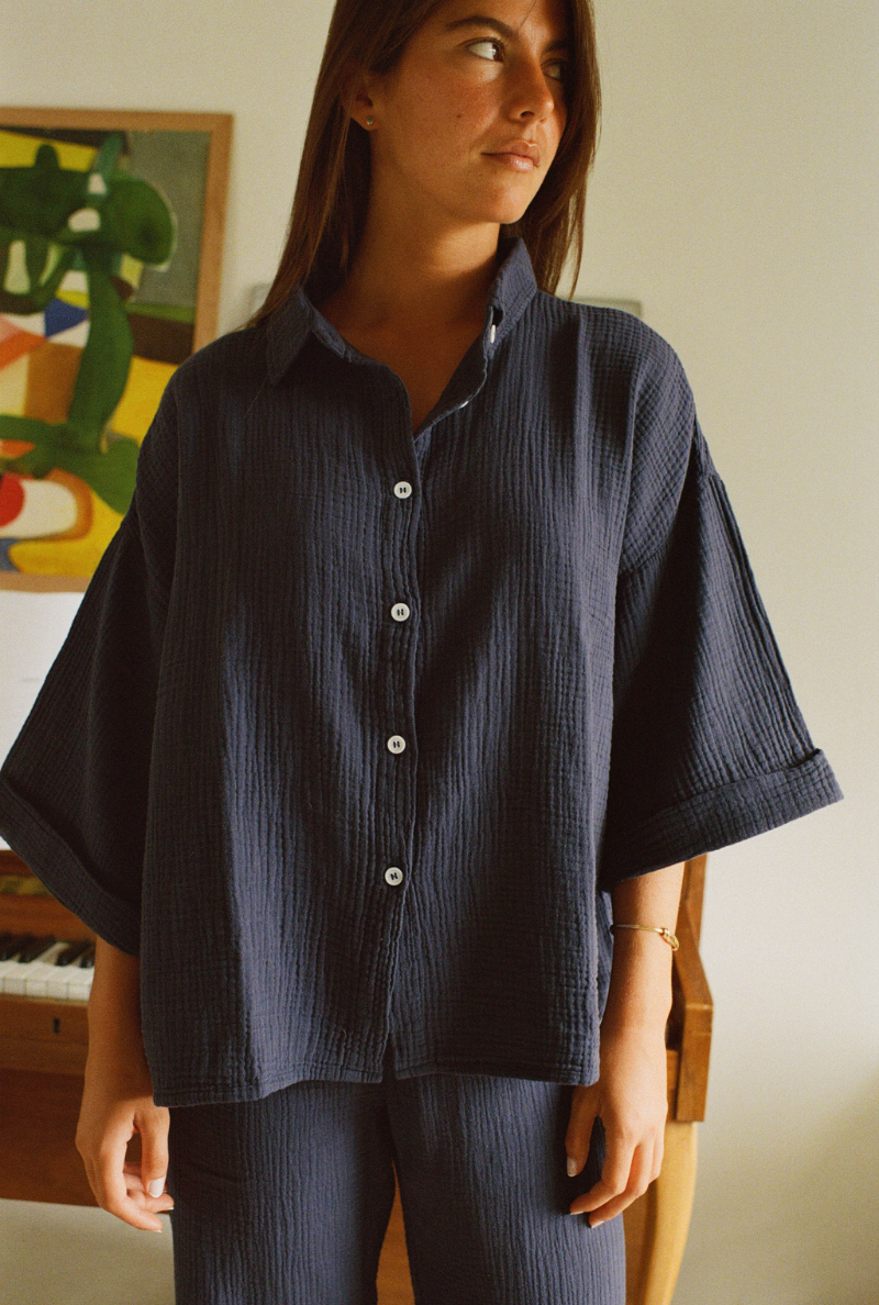 Ensemble Mimosa Bleu