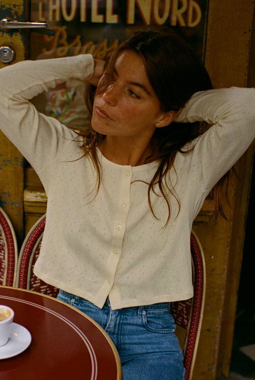 Top Maud - Jaune