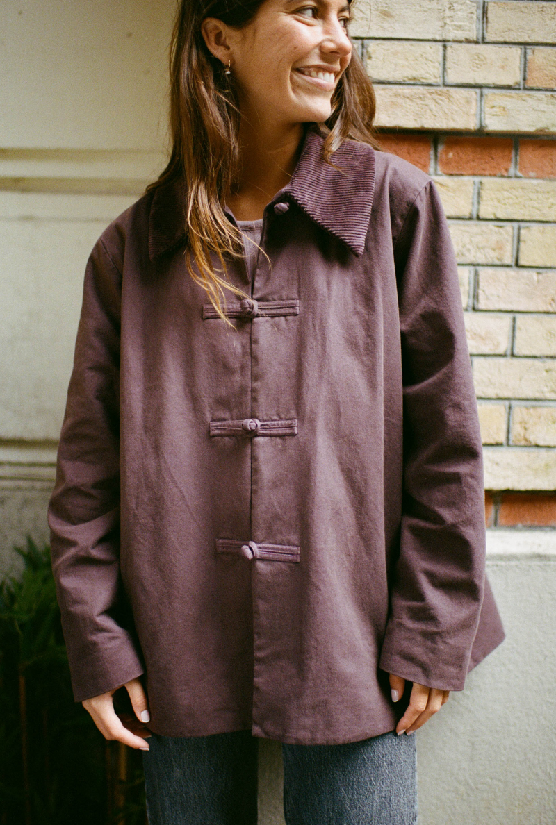 Veste Pénélope - Prune