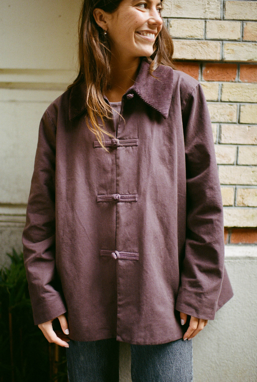Veste Pénélope - Prune