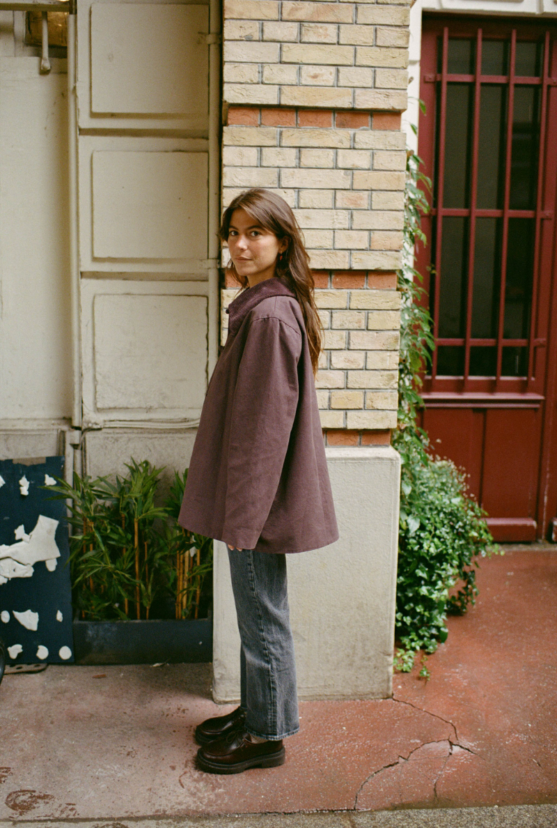Veste Pénélope - Prune