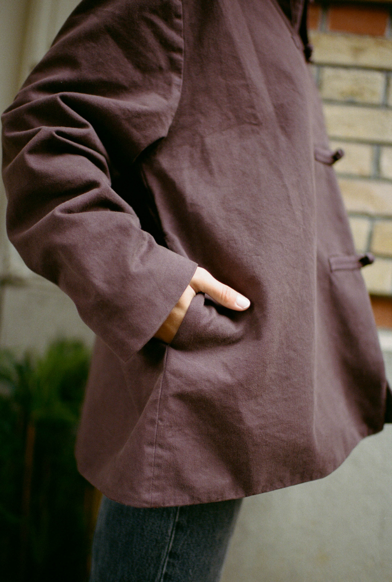 Penelope Jacket - Plum