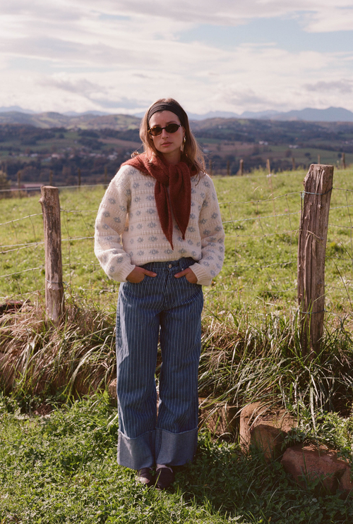 Foulard Margaux de Fouchier x Nénés