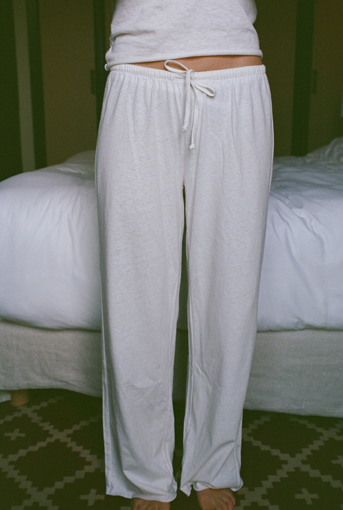 Pantalon Blanc Margaux de Fouchier x Nénés