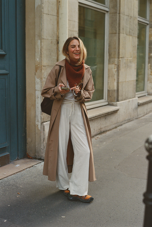 Pantalon Blanc Margaux de Fouchier x Nénés