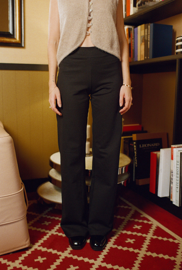 Pantalon Noir Margaux de Fouchier x Nénés