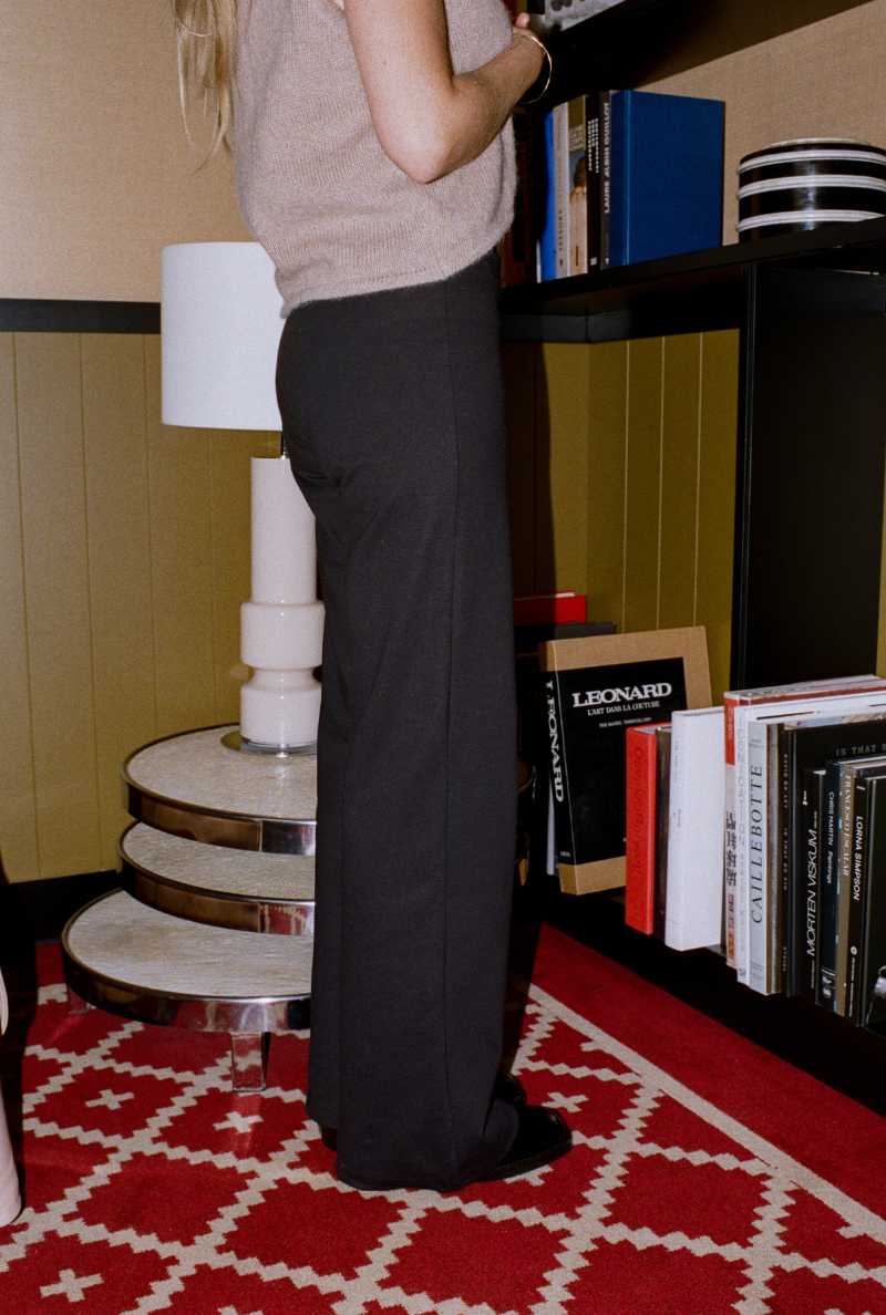 Pantalon Noir Margaux de Fouchier x Nénés