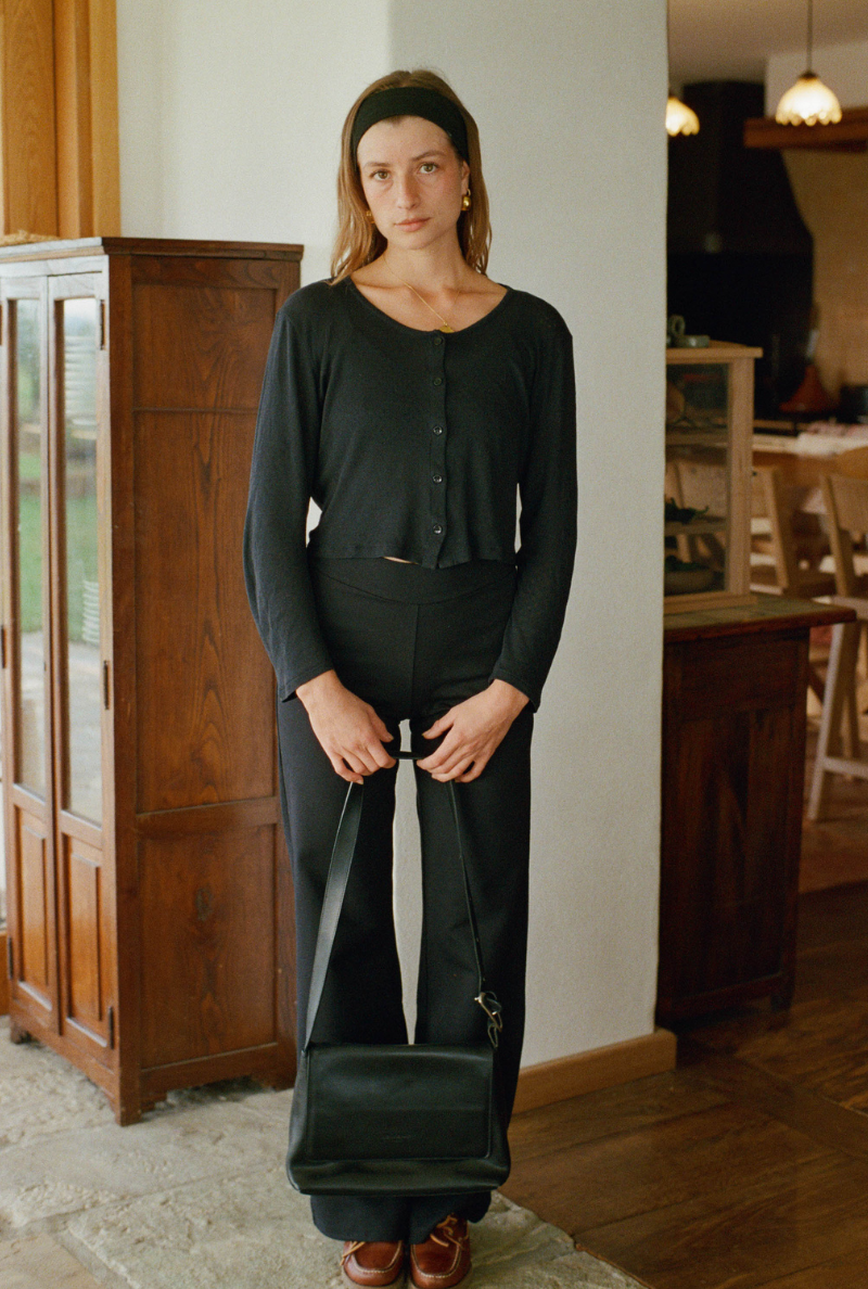 Pantalon Noir Margaux de Fouchier x Nénés