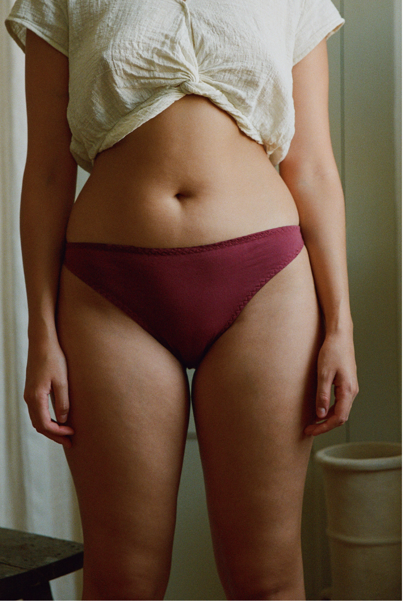 Culotte Intemporelle bordeaux