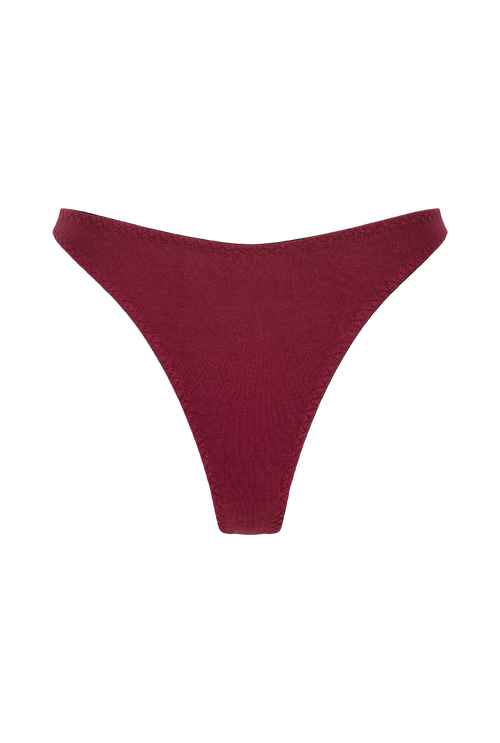 Timeless tanga burgundy