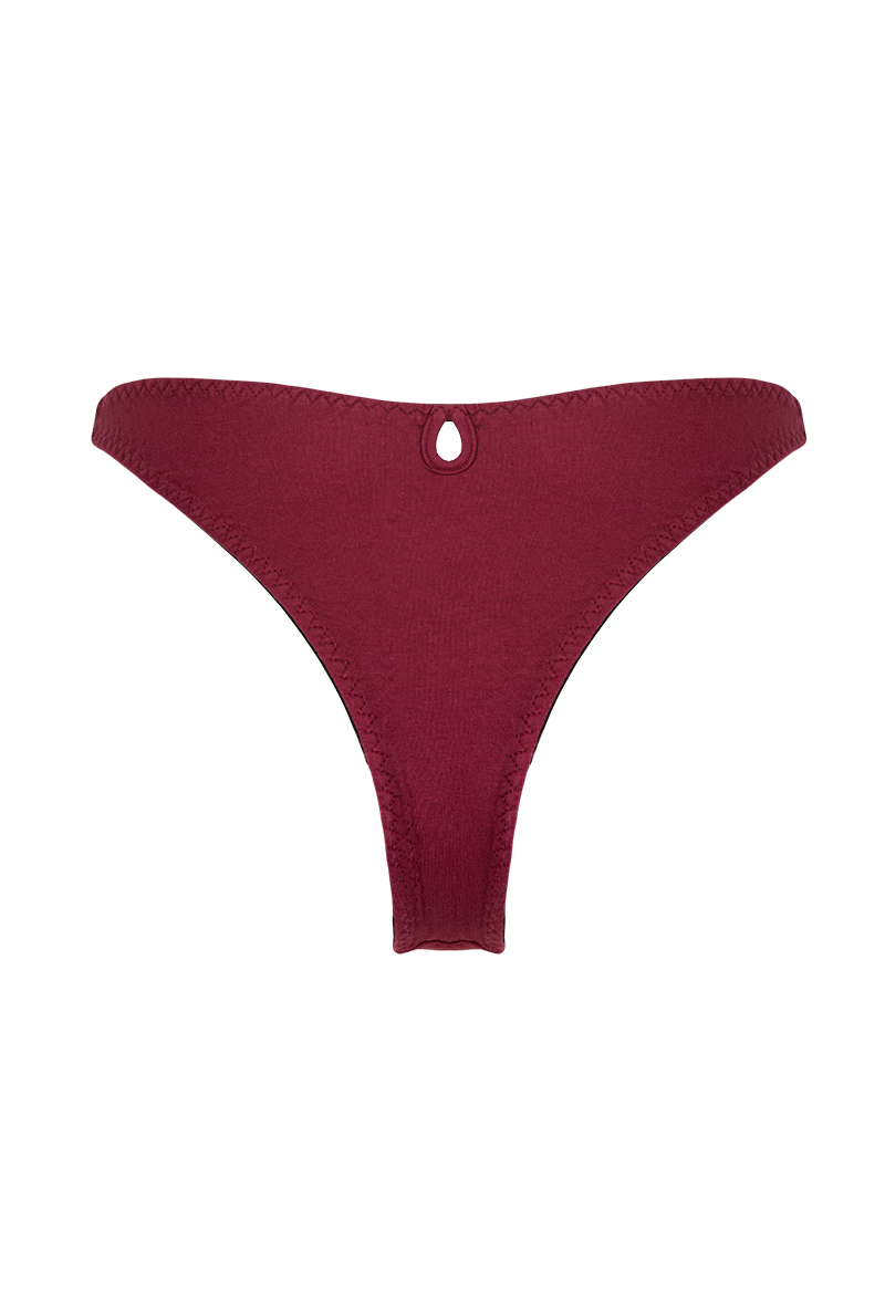 Timeless tanga burgundy