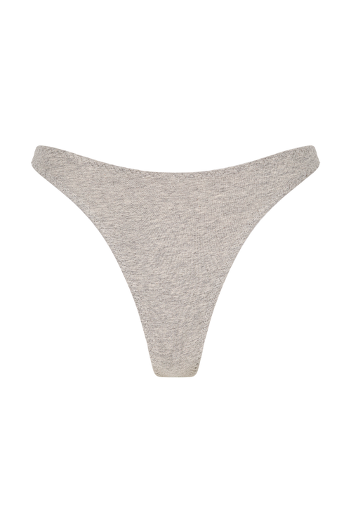 Timeless grey melange tanga