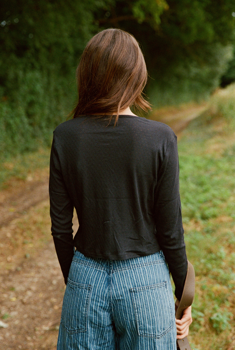 Cardigan Intemporel - Noir