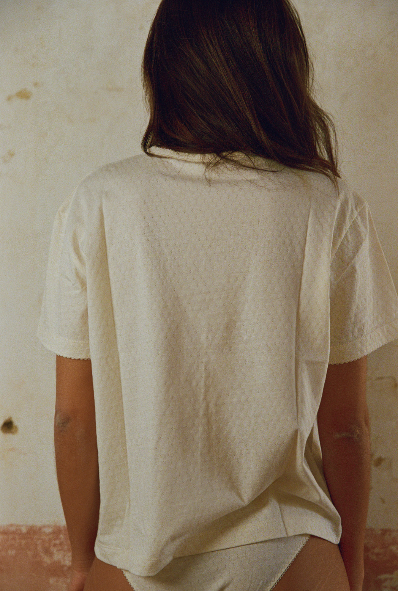 Tshirt Intemporel - Ecru