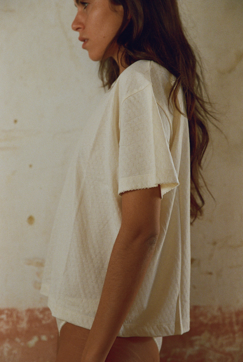 Tshirt Intemporel - Ecru